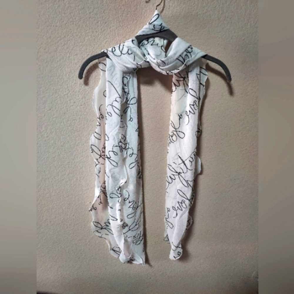 "You are Beautiful, I Love You  Inspiration Scarf."